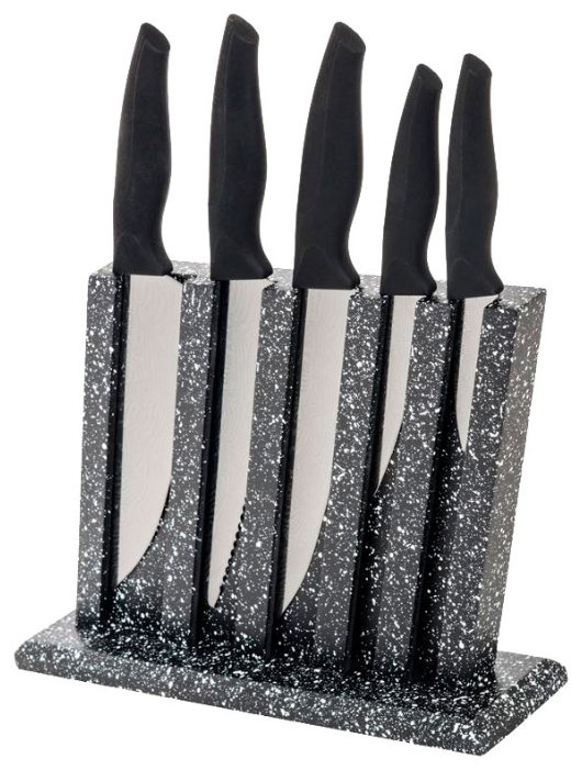 Набор MAYER & BOCH 5 ножей с подставкой 22716 (фото modal 1)
