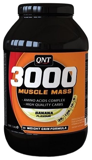 Гейнер QNT 3000 Muscle Mass (1.3 кг) (фото modal 2)