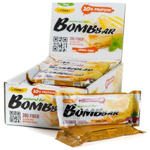 BombBar протеиновый батончик Natural Bar + Vitamin C (60 г)(20 шт.) (фото modal nav 40)