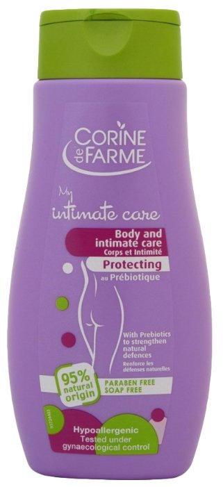 CORINE de FARME Крем-гель для интимной гигиены My Intimate Care защищающий, 250 мл (фото modal 2)