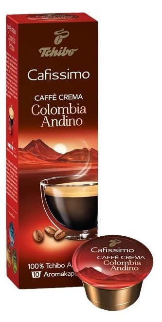 Кофе в капсулах Tchibo Caffe Crema Colombia Andino (10 шт.) (фото modal 1)