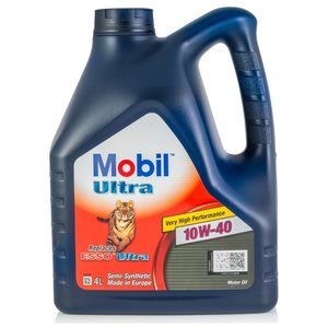 Моторное масло MOBIL Ultra 10W-40 4 л (фото modal nav 1)