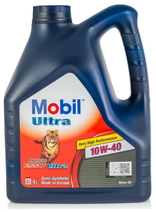Моторное масло MOBIL Ultra 10W-40 4 л (фото modal 1)