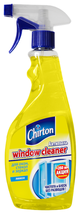 Спрей Chirton Лимон для мытья стёкол и зеркал (фото modal 4)