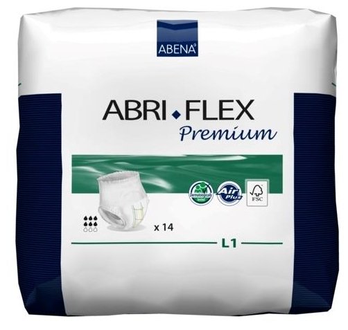 Трусы впитывающие Abena Abri-Flex Premium 1 (14 шт.) (фото modal 9)