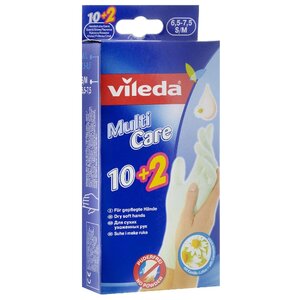 Перчатки Vileda Multi Care 12 шт. (фото modal nav 1)