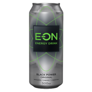 Энергетический напиток E-ON Black Power (фото modal nav 1)