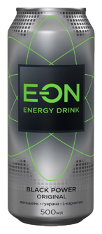 Энергетический напиток E-ON Black Power (фото modal 1)