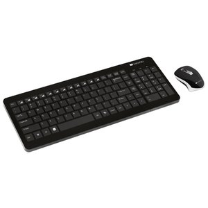 Клавиатура и мышь Canyon CNS-HSETW3-RU Black USB (фото modal nav 1)