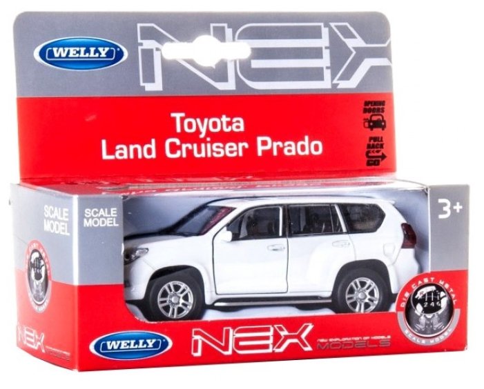 Внедорожник Welly Toyota Land Cruiser Prado (43630) (фото modal 2)