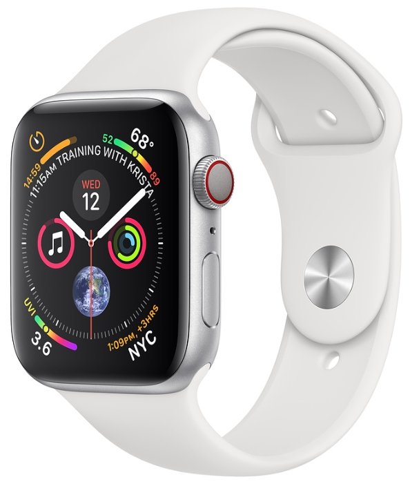 Часы Apple Watch Series 4 GPS + Cellular 40mm Aluminum Case with Sport Band (фото modal 1)