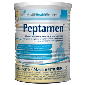 Peptamen (Nestle) Для детей с 10 лет и взрослых сухая смесь 400 г (фото modal nav 1)