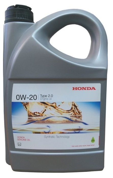 Моторное масло Honda 0W-20 Type 2.0 4 л (фото modal 1)