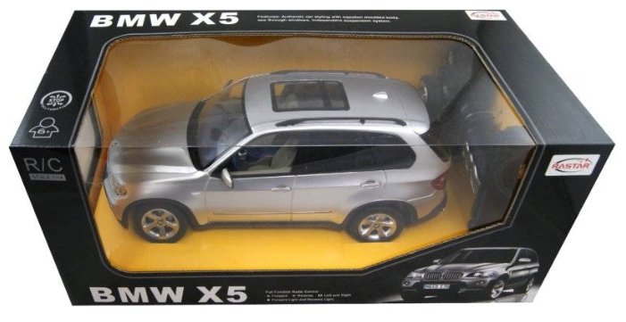 Легковой автомобиль Rastar BMW X5 (23200-1R) 1:14 34 см (фото modal 5)