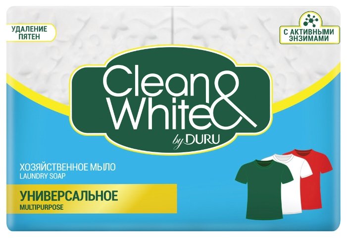 Хозяйственное мыло DURU Сlean & White Универсальное (фото modal 1)