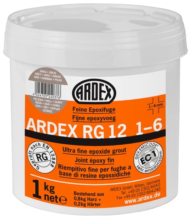 Затирка ARDEX RG 12 1-6 1 кг (фото modal 2)