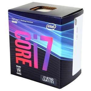 Процессор Intel Core i7-8700 Coffee Lake (3200MHz, LGA1151 v2, L3 12288Kb) (фото modal nav 1)