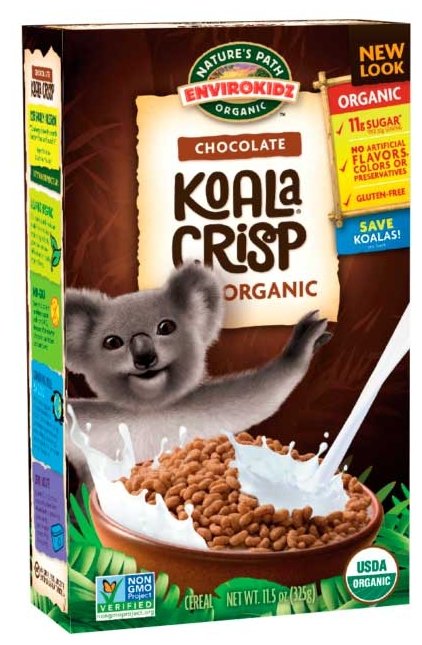 Готовый завтрак Natures Path Koala Crisp воздушные зерна, коробка (фото modal 1)