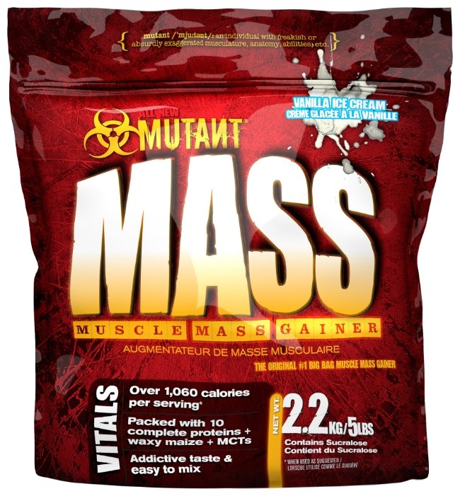 Гейнер Mutant Mass (2.2 кг) (фото modal 1)