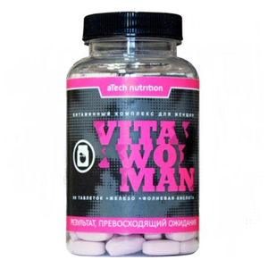 Минерально-витаминный комплекс aTech Nutrition Vita Woman (90 таблеток) (фото modal nav 1)