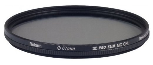 Светофильтр поляризационный круговой Rekam Z Pro Slim CPL MC 67 мм (фото modal 1)