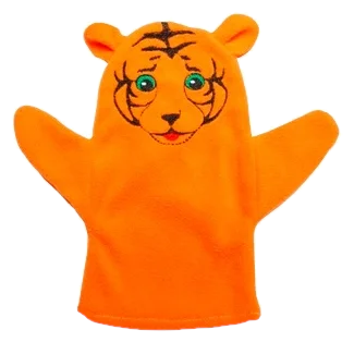 Наивный мир Кукла рукавичка Тигр (011.54) (фото modal 1)