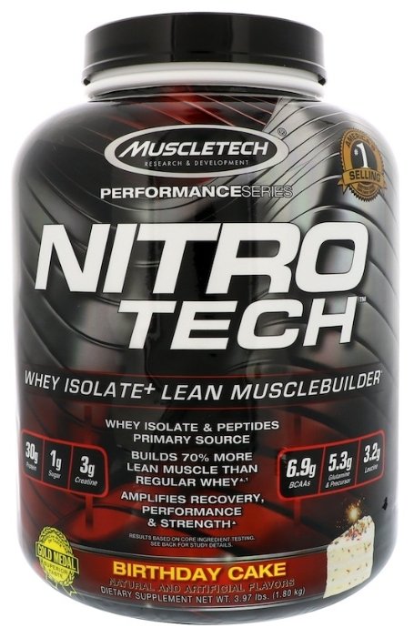 Протеин MuscleTech Nitro Tech (1.8 кг), (фото modal 8)