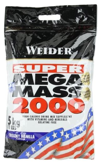 Гейнер Weider Mega Mass 2000 (5 кг) (фото modal 1)