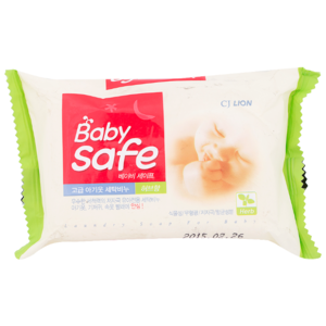Хозяйственное мыло CJ Lion Baby Safe с экстрактом восточных трав, 190 г 98% (фото modal nav 1)
