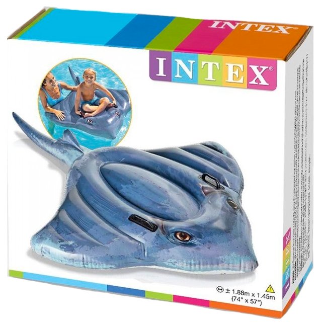 Надувная игрушка-наездник Intex Скат 57550 (фото modal 2)