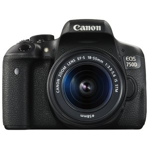 Зеркальный фотоаппарат Canon EOS 750D Kit (фото modal nav 1)