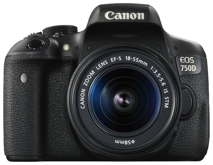 Зеркальный фотоаппарат Canon EOS 750D Kit (фото modal 1)
