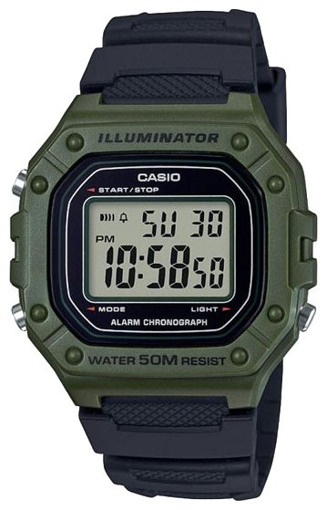 Наручные часы CASIO W-218H-3A (фото modal 1)