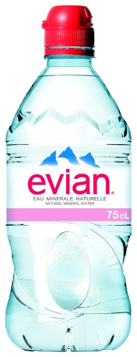 Вода минеральная Evian негазированная, спорт ПЭТ (фото modal 1)