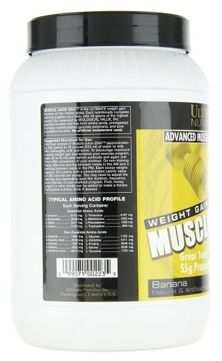 Гейнер Ultimate Nutrition Muscle Juice 2544 (2.25 кг) (фото modal 6)