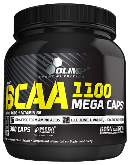 BCAA Olimp BCAA Mega caps (300 капсул) (фото modal 1)