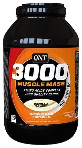 Гейнер QNT 3000 Muscle Mass (4.5 кг) (фото modal 2)