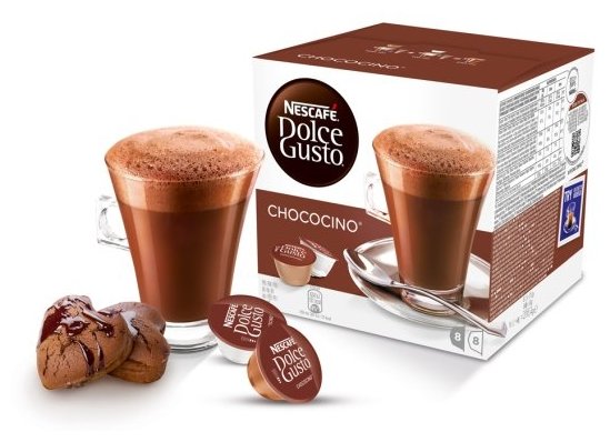Горячий шоколад в капсулах Nescafe Dolce Gusto Chococino (16 шт.) (фото modal 3)