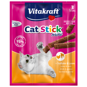 Лакомство для кошек Vitakraft Cat Stick mini Индейка и ягненок (фото modal nav 1)