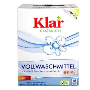 Стиральный порошок Klar Vollwaschmittel (с экстрактом мыльного ореха) (фото modal nav 1)
