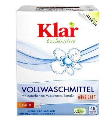 Стиральный порошок Klar Vollwaschmittel (с экстрактом мыльного ореха) (фото modal 1)