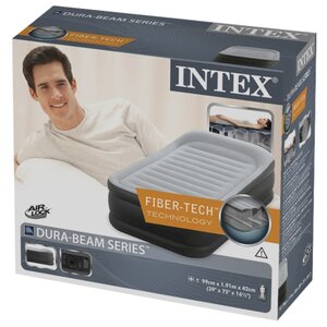 Надувная кровать Intex Deluxe Pillow Rest Raised Bed (64432) (фото modal nav 2)