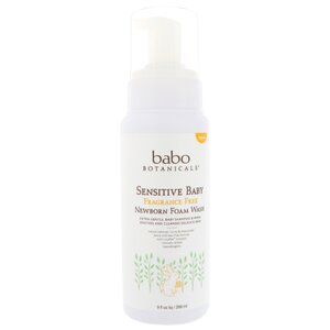 Babo Botanicals Sensitive Baby Пенка для новорожденных без отдушек (фото modal nav 2)