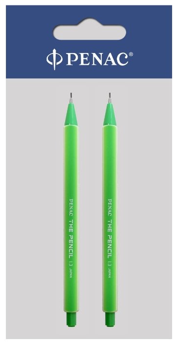 Penac Механический карандаш The Pencil HВ, 1.3 мм, 2 шт (фото modal 2)