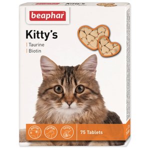 Добавка в корм Beaphar Kitty's Taurine + Biotin, (фото modal nav 1)