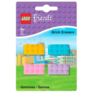 LEGO Набор ластиков Friends 4 шт. (фото modal nav 1)
