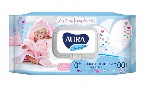 Влажные салфетки Aura Ultra Comfort (фото modal 2)