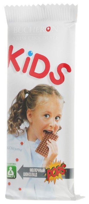 Шоколад Bucheron Kids молочный со злаками (фото modal 1)