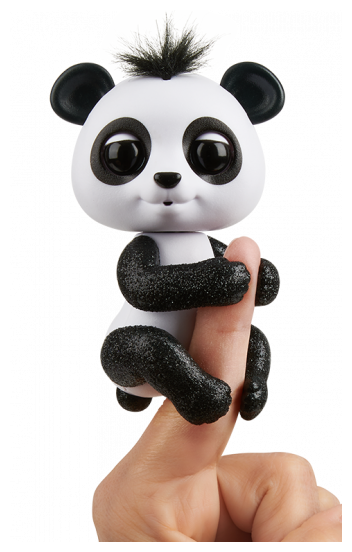 Интерактивная игрушка робот WowWee Fingerlings Панда в блестках (фото modal 15)