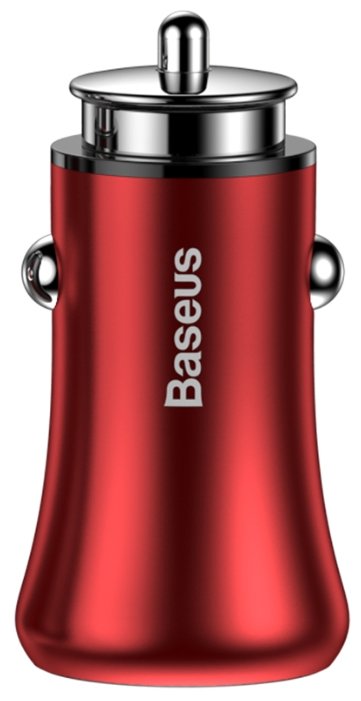 Автомобильная зарядка Baseus Dual-USB Car Charger 4.8A CCALL-GB01/GB09 (фото modal 11)